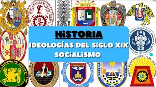 Ideologías del siglo XIX Socialismo Historia [upl. by Atolrac]