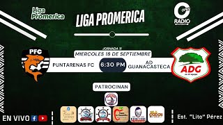 UNAFUT  JORNADA 11  PUNTARENAS FC vs AD GUANACASTECA [upl. by Racso]