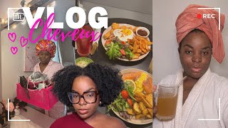 VLOG Cheveux  routine capillaire  blabla de retour  brunch [upl. by Asira]