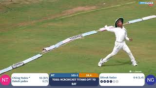 MATCH HIGHLIGHTS  NCR CRICKET TITANS vs NCR CRICKET GIANTS  DAY  1 [upl. by Nirraj]