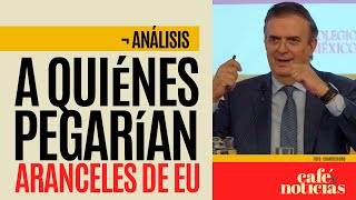 Análisis ¬ ¿Quiénes son los más dañados por los aranceles de Trump El Gobierno de México responde [upl. by Sitof868]