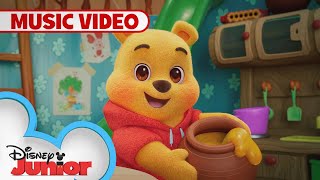 Playdate with Winnie the Pooh Theme Song 🎶  Official Music Video  disneyjr [upl. by Lien]