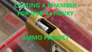 Casting a Chamber in an 1866 Winchester [upl. by Ahsyle]