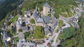 Schloss Burg Castle Solingen Germany Aerial Video [upl. by Fulviah848]