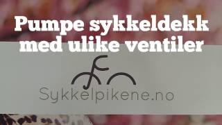 Ulike ventiler på sykkeldekk [upl. by Dib]