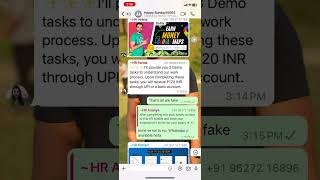 WhatsApp scam 😳  Scam ‼️ whatsapp scam whatsappscam stayalert shorts [upl. by Einahc]