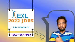 How to Apply to EXL 2022  EXL Recruitment Freshers  MNC Jobs for Fresher  EXL Services Job [upl. by Hadlee]