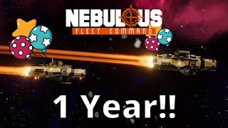 NEBULOUS Fleet Command turns 1 [upl. by Ylelhsa]