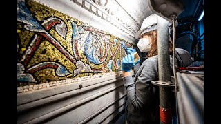 Florence Baptistery restoration behind the scenes [upl. by Cusack]