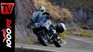 BMW R 1200 RT 2014 Test  Details Onboard Action [upl. by Dido32]