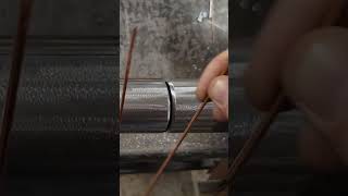 Prepping your gap for a pipe weld onthemove welding tigwelding gtaw pipewelding shoptalk [upl. by Abrahan871]