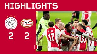 Highlights  Ajax  PSV  Eredivisie  DEBUT HALLER [upl. by Olatha]