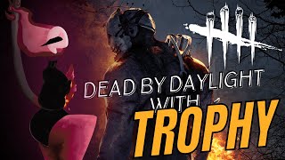 ONE SMALL LATINA VS A HUGE BIG TRAPPER  Trophy Plays Dead By Daylight for the first time Pt 1 [upl. by Solram]