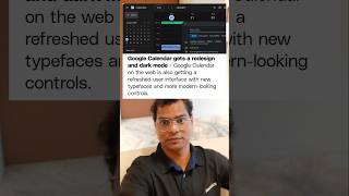 Google Calendar gets a redesign and dark mode calendar googlecalendar chromeos [upl. by Leonteen]