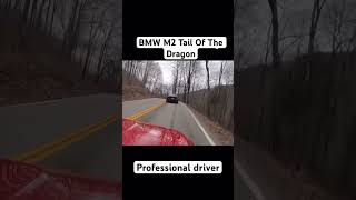 bmw m2 bmwm2 fail tailofthedragon youtube shorts carshorts f80 m3 bmwm3 f80m3 crash [upl. by Zingg]