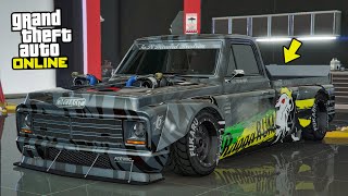 Declasse Drift Yosemite Ken Block Hoonitruck  GTA 5 Online DLC Vehicle Customization [upl. by Knorring]