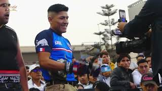 Cristian calizaya 🇧🇴 vs Ulises Narváez 🇵🇪 en Lima complejo santa rosa tinku takanakuy [upl. by Wallis70]