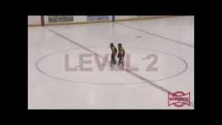 Ringette Ontario Skills Matrix Drills Video 8 Body Position for Checking [upl. by Hillell]