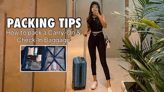 PACKING TIPS What must be inside your carryon and checkin baggage  Jen Barangan [upl. by Kory322]