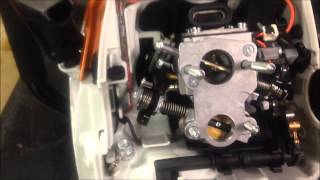 MS441 Throttle Linkage [upl. by Nevin]