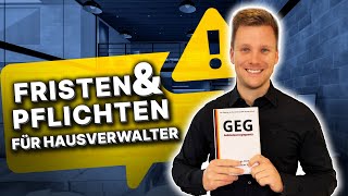 Gasetagenheizungen Pflichten als Hausverwalter [upl. by Yalhsa3]