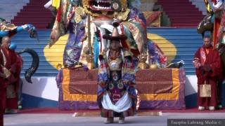 His Holiness Karmapa performs the quotGoMaquot sacred Dance [upl. by Nigle712]