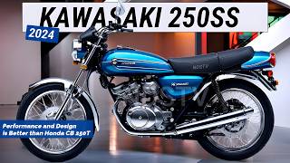 2024 KAWASAKI 250SS Performance and Design is Better than Honda CB 250T [upl. by Eentruoc484]