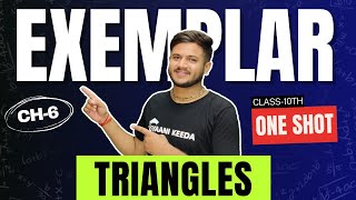 Ch6 Triangles Class 10 MathsNCERT Exemplar Problems Class 10 MathsCBSE 2024 BOARDS [upl. by Etat]