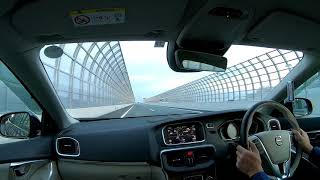 外環道 千葉区間編 VOLVO V40 Cross Country D4 車載ドライブ動画 [upl. by Ennayoj]