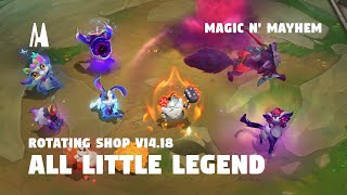 ALL LITTLE LEGENDS  ROTATING SHOP V1418  TFT SET 12 [upl. by Nisior235]