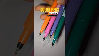 Color pens artline art sketchpen [upl. by Dani]