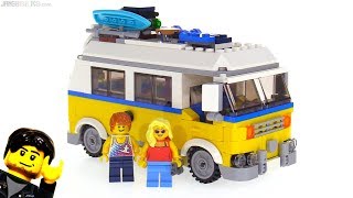 LEGO Creator Sunshine Surfer Van 3in1 review 🏖️ 31079 [upl. by Lilah363]