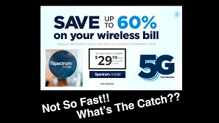 Spectrum Mobile 2999 Plan  Whats The Catch Theres A Few [upl. by Analise352]