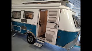 Caravane Eriba Touring 530 Blue Harbour Edition [upl. by Aleak]