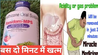 Ranidom MPS Syrup full imformation  Magaldrate amp Semthicone  S medical store [upl. by Twedy]