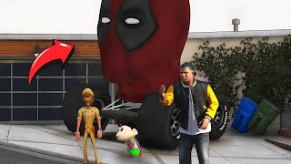 GTA 5 Shinchan gets surprise gift from singam sir [upl. by Amargo]