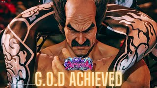 Unstoppable Mishima Heihachi Reached God Of Destruction Rank [upl. by Larue]