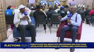 CENI I PROCLAMATION DES RESULTATS PROVISOIRES DES ELECTIONS PROVINCIALES 2023 [upl. by Buckden]