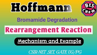 Hofmann Rearrangement Reaction [upl. by Gerta]