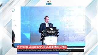 Ir Irnanda Laksanawan MScEng MBM PhD  Digitech Award 2024 [upl. by Jannelle]