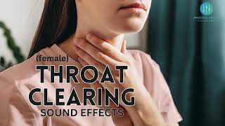 THROAT CLEARING Sound Effects  Free to use [upl. by Abrams]