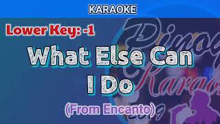 What Else Can I Do from Encanto Karaoke  Lower Key  1 [upl. by Evars418]