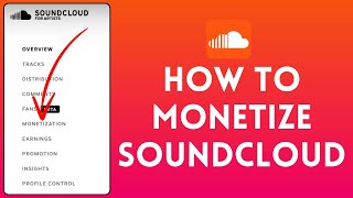 How to Monetize Your SoundCloud 2024  SoundCloud Tutorial [upl. by Ihab]