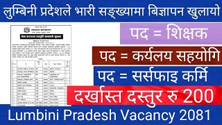 कार्यलयसहयोगीसर्सफाइकर्मीकोनयाँबिज्ञापनखुल्यो KaryalaySahyogiNewVacancy2081 [upl. by Iviv]