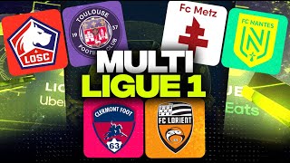 🔴 MULTIPLEX LIGUE 1  LILLE  TOULOUSE  METZ  NANTES  CLERMONT  LORIENT [upl. by Eerolam]