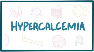 Hypercalcemia  causes symptoms diagnosis treatment pathology [upl. by Terr]