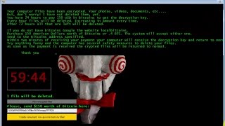 Windows Malware Series 2  quotJigsawquot Ransomware Removal [upl. by Yahska]