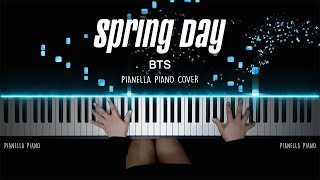 BTS  Spring Day  Piano Cover by Pianella Piano [upl. by Annala]