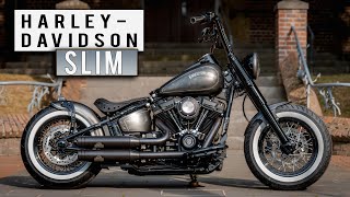 Thunderbike Skullrock  customized HarleyDavidson Softail Slim [upl. by Artemisia294]