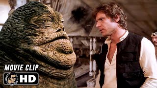 STAR WARS A NEW HOPE Clip  quotHan amp Jabaquot 1977 Harrison Ford [upl. by Yelrebmik335]